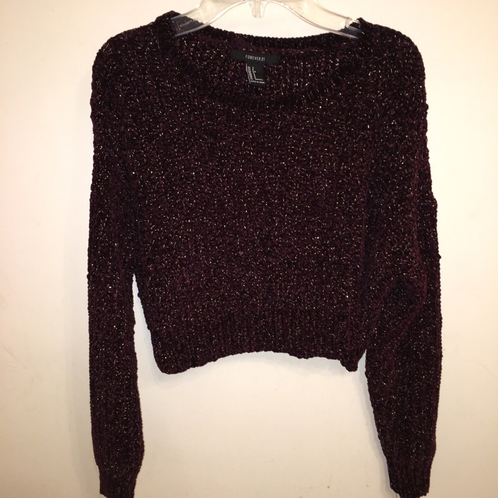 FOREVER21 Cropped Sweater